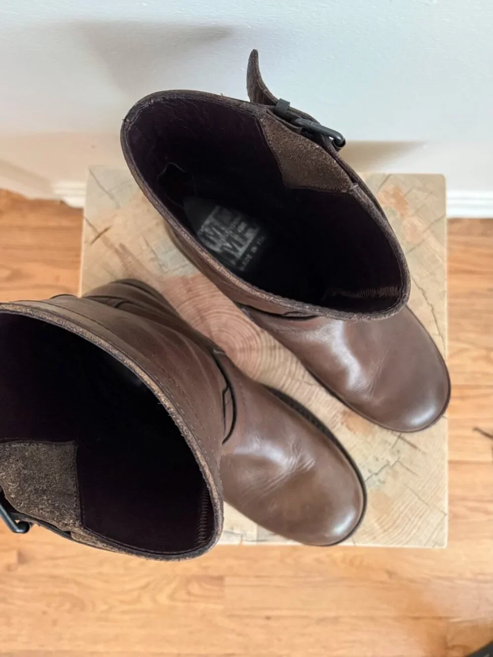 MOMA Italian Leather Boots 38